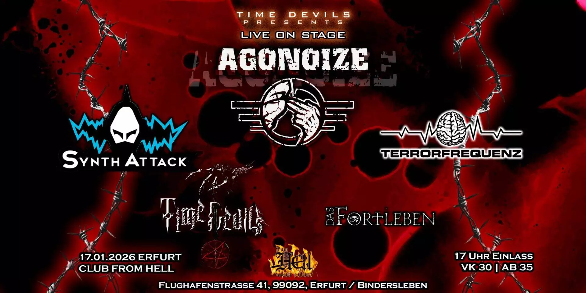 Time Devils CLUB FROM HELL ERFURT 17.01.2026